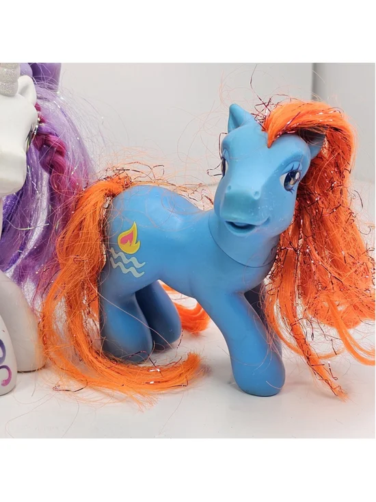 My Little Pony Collection Of 8, Including 25th Anniversary MLP Hasbro - Picture 3 of 15